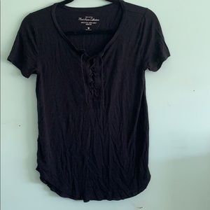 Cute black top from Hollister